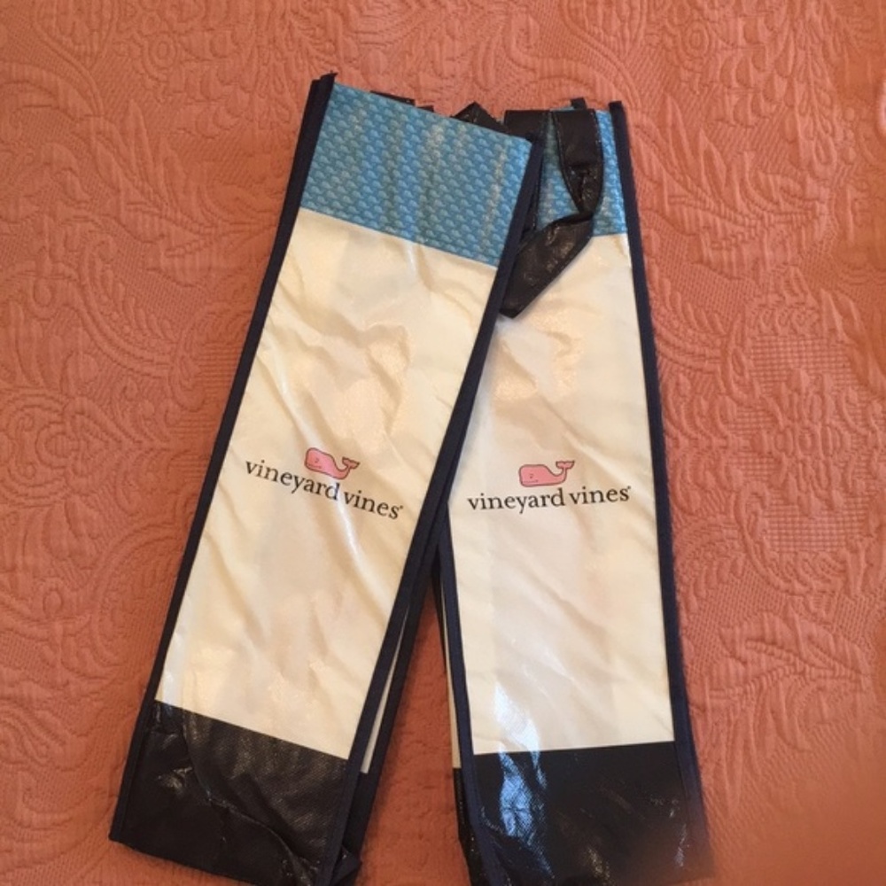 Vineyard Vines Reusable Tie Size Bag - Set of 2
